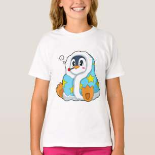 Camiseta Pinguim com termômetro clínico
