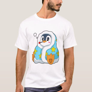 Camiseta Pinguim com termômetro clínico