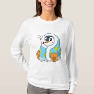 Camiseta Pinguim com termômetro clínico