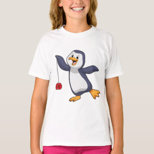 Camiseta Pinguim com Yo-Yo