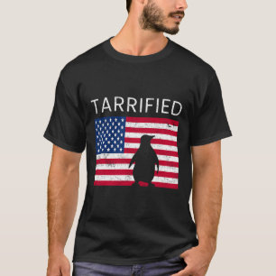 Camiseta Pinguim Conservador do Anti republicano de Comérci