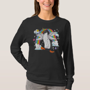 Camiseta Pinguim Cuta Antártica Animal Rainbow Penguin