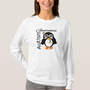 Camiseta Pinguim da consciência do autismo