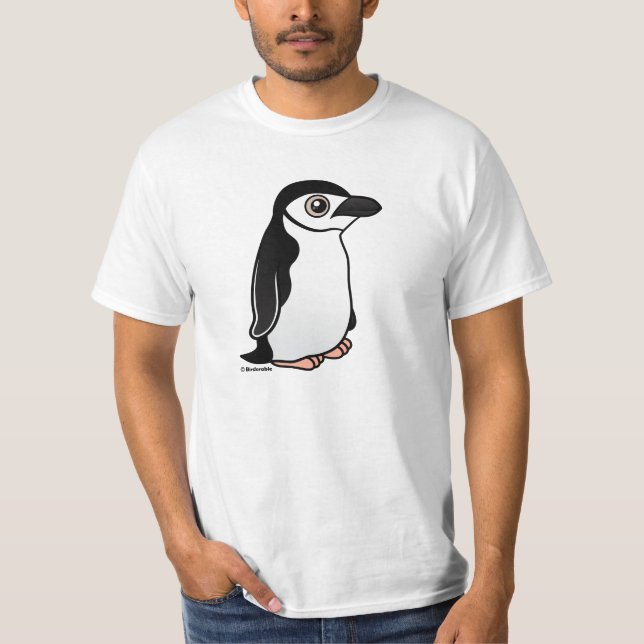 Camiseta Pinguim de Chinstrap (Frente)