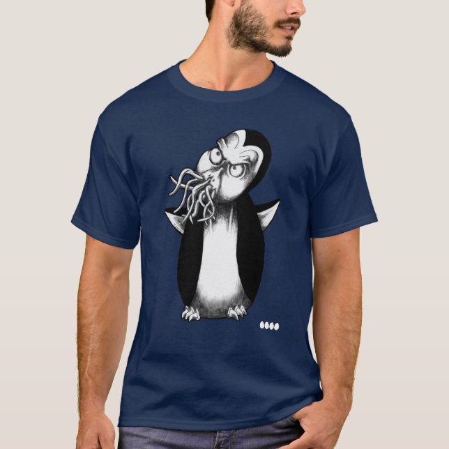 Camiseta Pinguim de Cthulhu: …. (Frente)