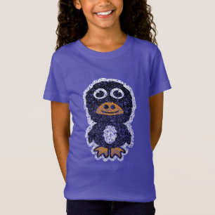 Camiseta Pinguim de Desenho Animado Angustiado 8