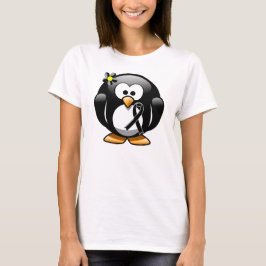 Camiseta Pinguim de fita preto