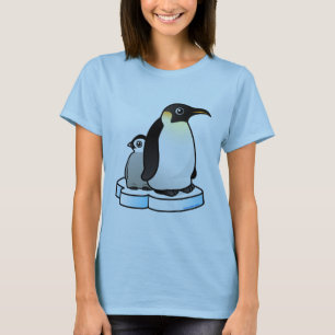 Camiseta Pinguim de imperador com pintinho