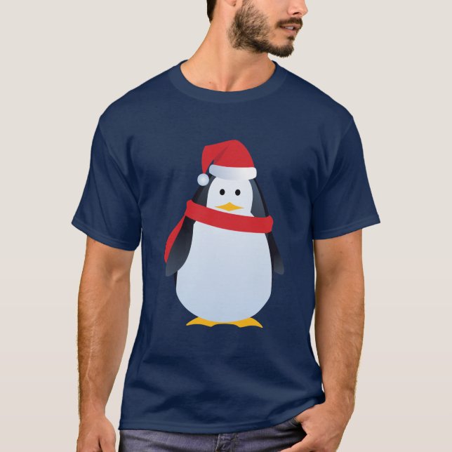 Camiseta Pinguim-de-inverno (Frente)