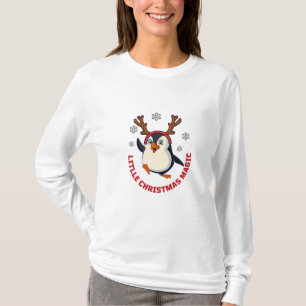 Camiseta Pinguim de Natal