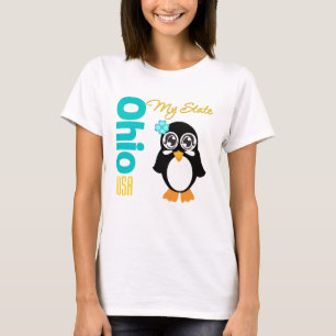 Camiseta Pinguim de Ohio EUA