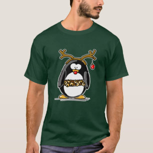 Camiseta Pinguim de Rudolph