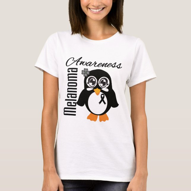 Camiseta Pinguim de Sensibilização Melanoma (Frente)