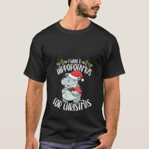 Camiseta Pinguim Dia de Natal Pássaro de Gelo Papai Noel