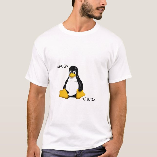 Camiseta Pinguim do abraço (Frente)