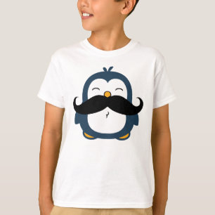 Camiseta Pinguim do bigode