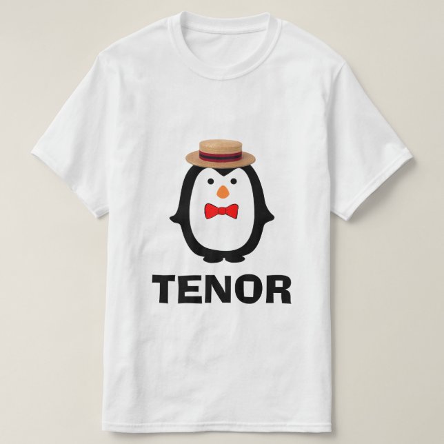 Camiseta Pinguim do conteúdo (Frente do Design)