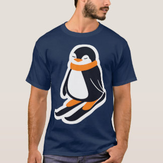 Camiseta Pinguim do esqui
