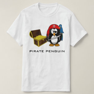 Camiseta Pinguim do pirata