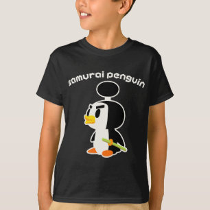 Camiseta Pinguim do samurai