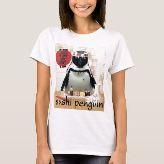 Camiseta pinguim do sushi
