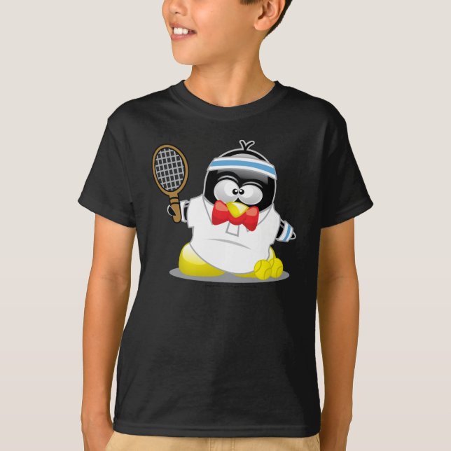 Camiseta Pinguim do tênis (Frente)