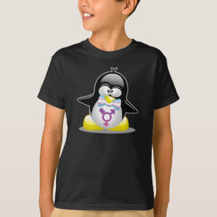 Camiseta Pinguim do Transgender