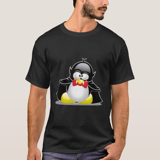 Camiseta Pinguim do vampiro (Frente)