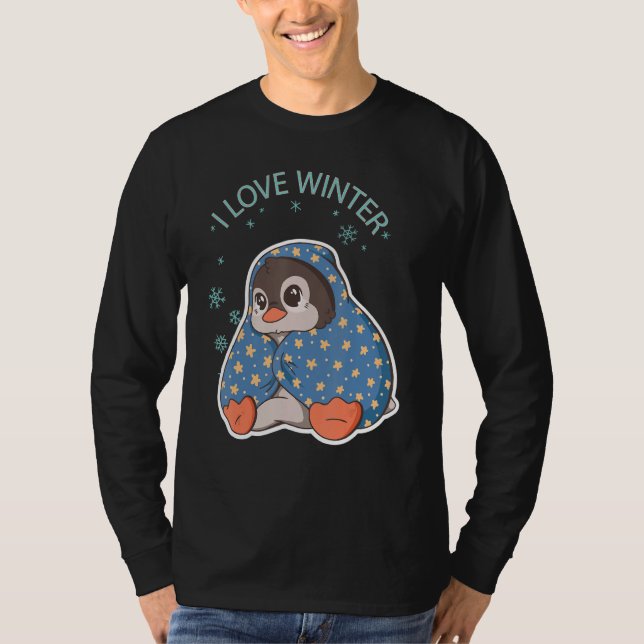 Camiseta Pinguim doce como açúcar (Frente)