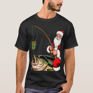 Camiseta Pinguim e urso polar pescando no gelo em frente ao
