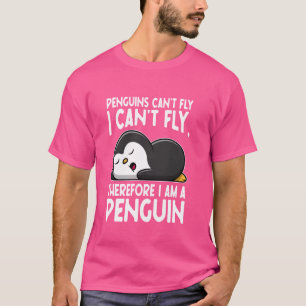 Camiseta Pinguim Engraçado e Bonito Lover Pinguim