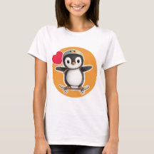 Pinguim Fofo com skate
