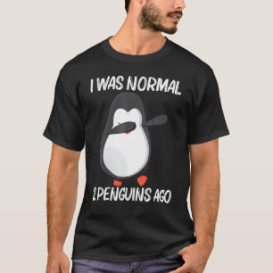 Camiseta Pinguim Gelado Para Homens Mulheres Antártico 1