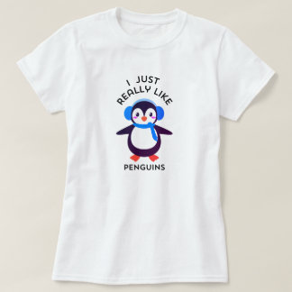 Camiseta Pinguim gentil