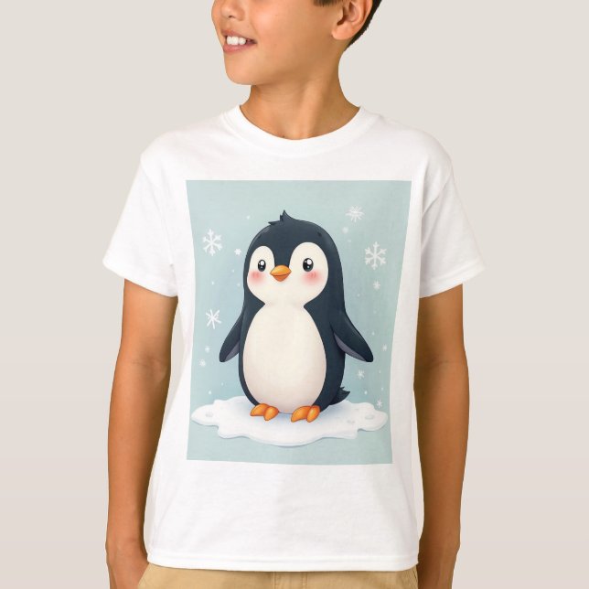 Camiseta Pinguim giro (Frente)