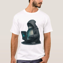 Camiseta Pinguim Hacker