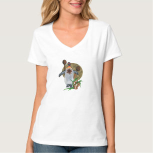 Camiseta Pinguim-imperador e coroa