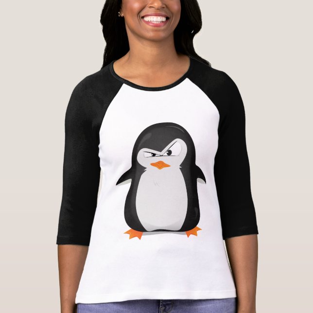 Camiseta Pinguim irritado (Frente)