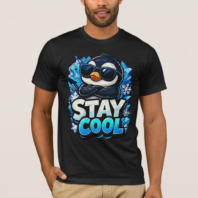 Camiseta pinguim legal  (Frente)