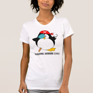 Camiseta Pinguim legal do pirata