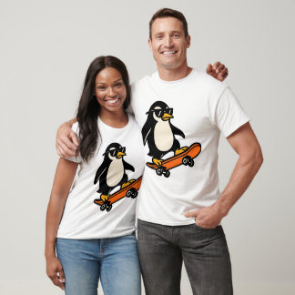 Camiseta Pinguim legal no skate