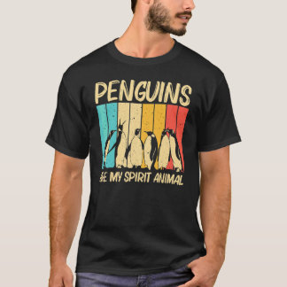 Camiseta Pinguim Legal Para Homens Mulheres Pássaro Pinguim