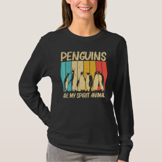 Camiseta Pinguim Legal Para Homens Mulheres Pinguim Imperad