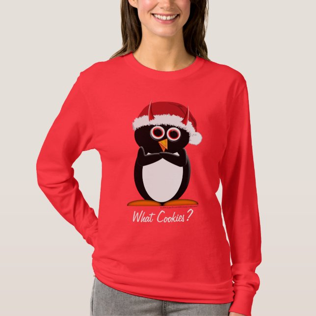 Camiseta Pinguim mau culpado (Frente)