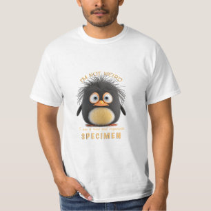 Camiseta Pinguim, não sou estranho, sou raro, doce e divert