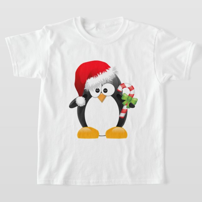 Camiseta Pinguim Natal (Postura )