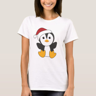 Camiseta Pinguim Natal Neve Pinguins de Pinguins