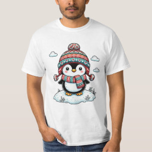 Camiseta Pinguim Natal   Papais noeis Pinguim