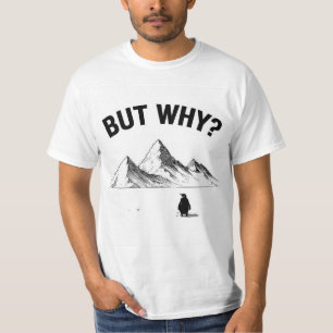 Camiseta Pinguim Nihilista Vintage PNG Mas Por Que Pinguim