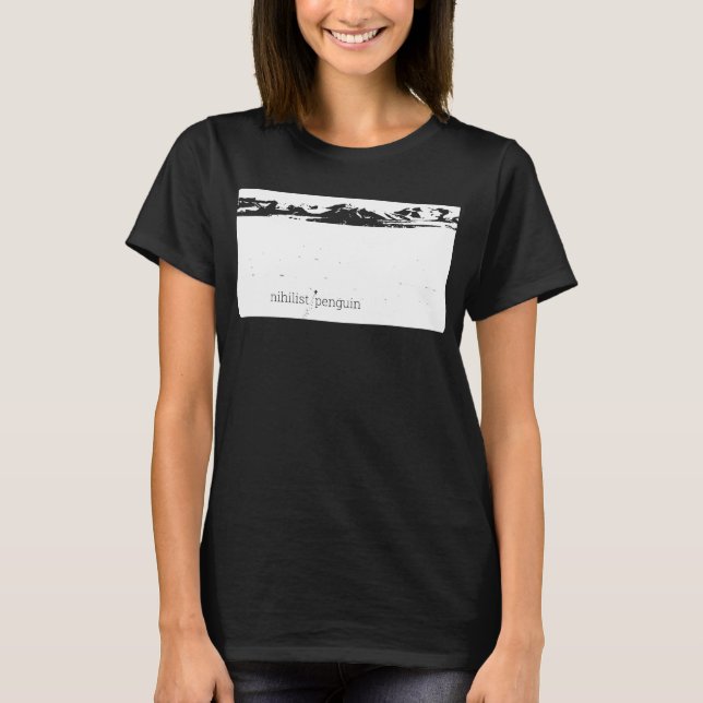 Camiseta Pinguim Niilista (Frente)